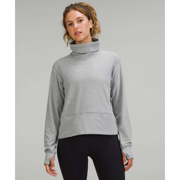 lululemon athletica Tops - Lululemon Athletica Ready to Rulu Pullover - Grey - 10